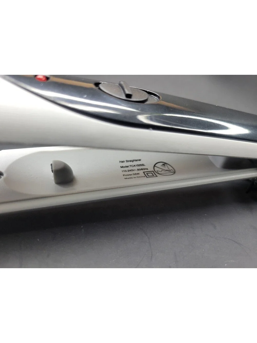 2 Pc. Pursonic Full Size Flat Iron & Travel Size Hair Straightener Combo Set
